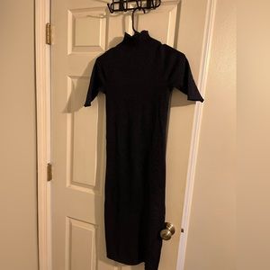 HATCH navy sweater dress